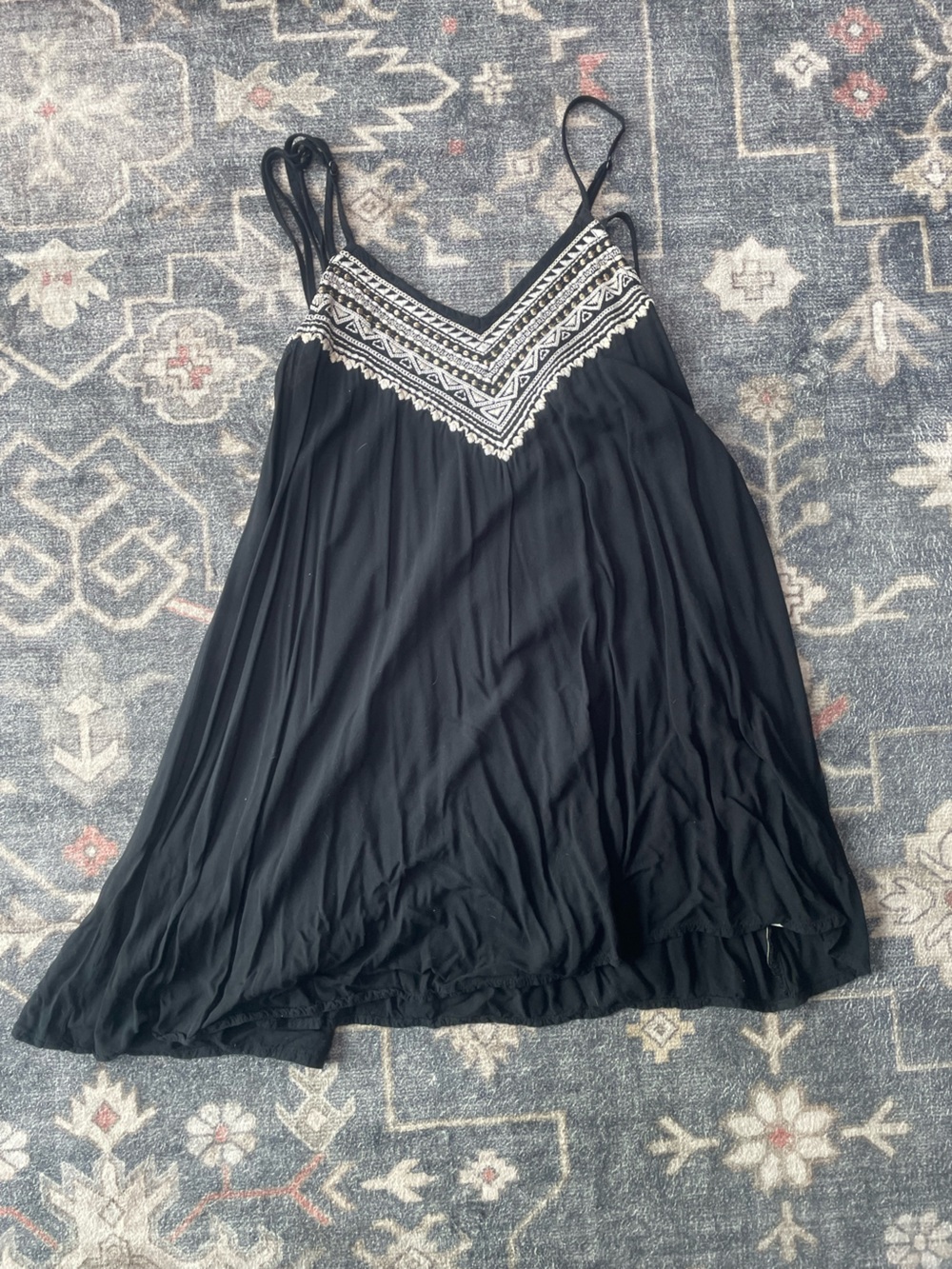 American Eagle Outfitters Black Tank Top Shirt